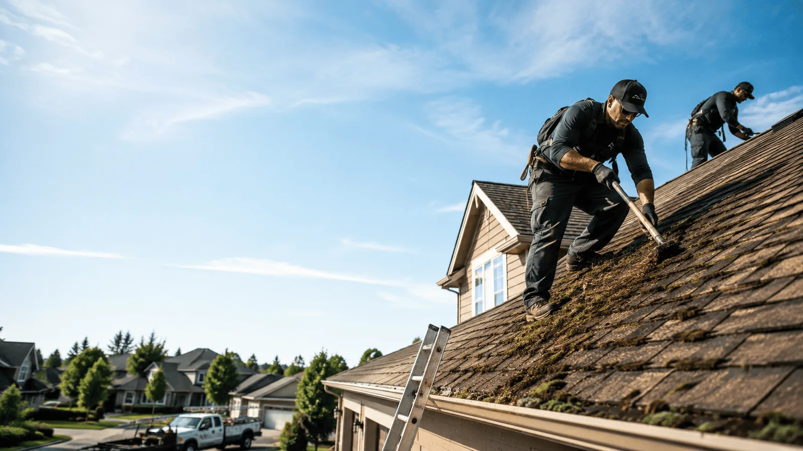 Roof Moss Removal in Perry, AR near me